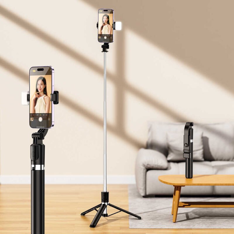 Bluetooth Tripod Selfie Stick large size