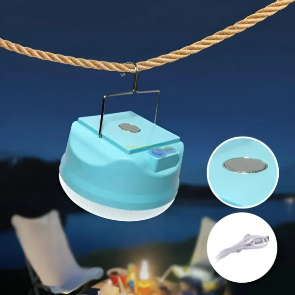 USB Camping LED Light Rechargeable 100W | Portable LED Lantern for Outdoor, Hiking, Camping & Emergency Use PS178 - Image 5