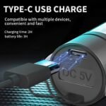 Multi-Functional USB Rechargeable LED Torch 3 Mode Flash Light Ps237 - Image 3