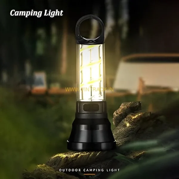 Multi-Functional Portable Camping Rechargeable Light with Hook PS240 | LED Lantern for Outdoor, Hiking, Travel & Emergency Use - Image 4