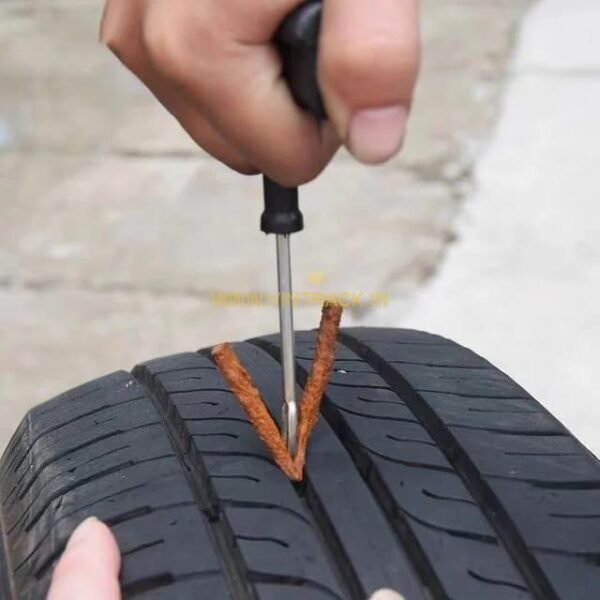 Tyre Repair Puncture Tool Kit Set With Glue Rubber Stripe Ps31 - Image 3