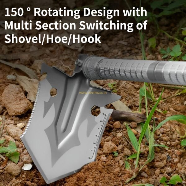 Multi-Tool Camping Survival Shovel Detachable PS217 | Portable Outdoor Foldable Shovel for Hiking, Trekking, Camping & Emergency Use - Image 3