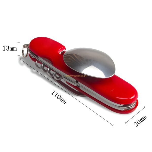 Outdoor Picnic Stainless Steel spoon fork and knife set ps229 - Image 5