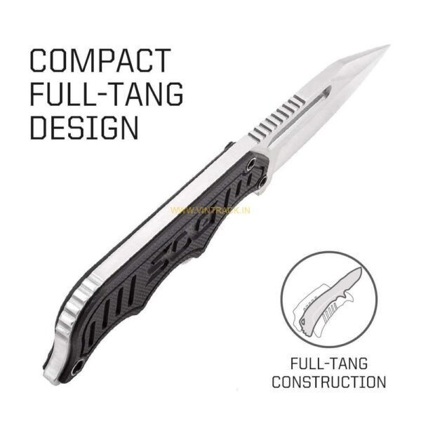 SOG Instinct Camping Tactical Neck Knife with Sheath PS215 | Portable Outdoor Survival, Hiking & Emergency Pocket Knife - Image 3