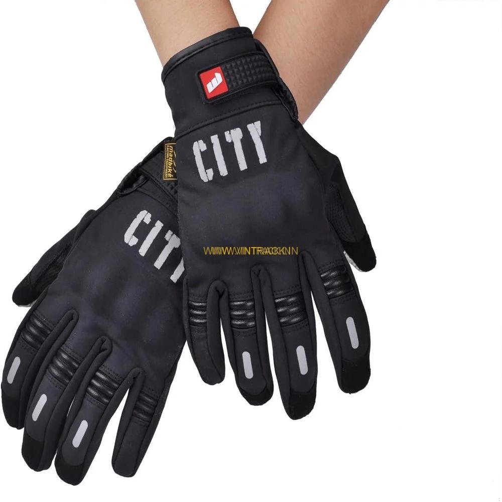 Riding City Gloves – Touch Screen & Waterproof Motorcycle Gloves for Men & Women