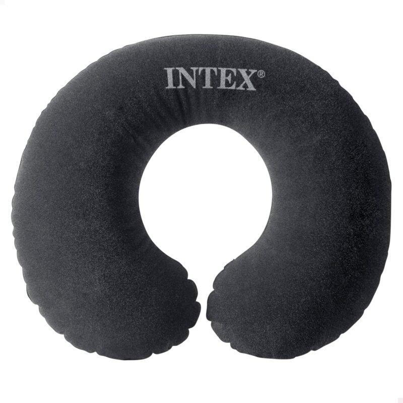 Intex Travel Neck Pillow, Black - Image 2