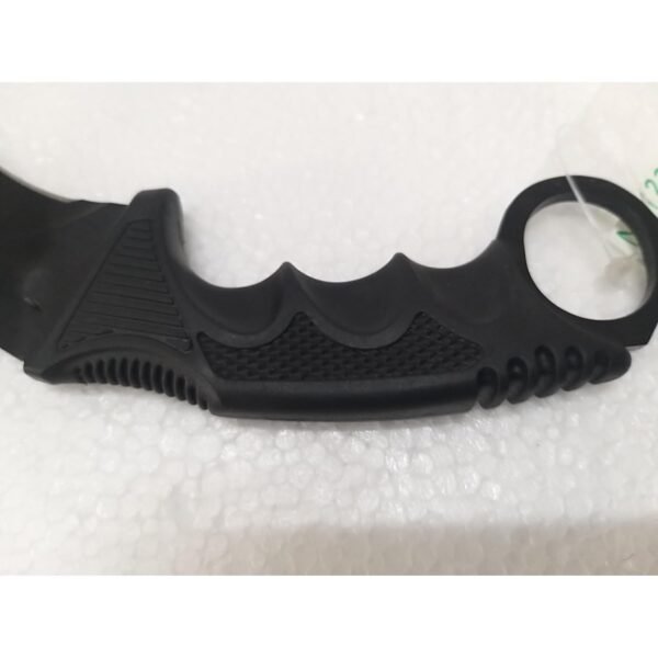 Kukri Survival Knife | Heavy-Duty Outdoors Kukri Machete with Full-Tang Carbon Steel Blade & Ergonomic Handle | Tactical Camping, Bushcraft & Emergency Rescue Knife with Leather/Nylon Sheath - Image 6