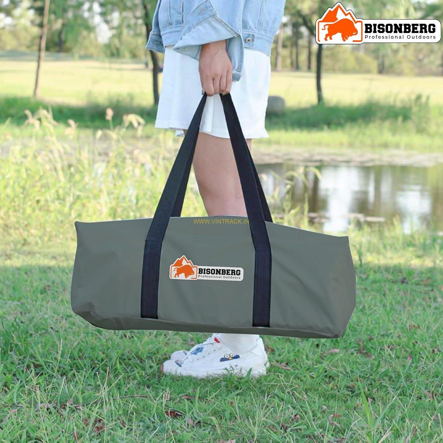 Outdoor Portable Folding Camping Table with 4 Chair Set PS120 | Foldable Picnic Dining Table for Travel, Hiking, Fishing & Camping - Image 6