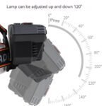 Super Bright COB Headlamp light USB Rechargeable PS-64 - Image 2