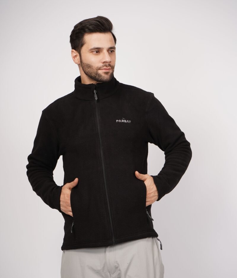 Parbat Full Zip Winter Warm Fleece Jacket - Image 2