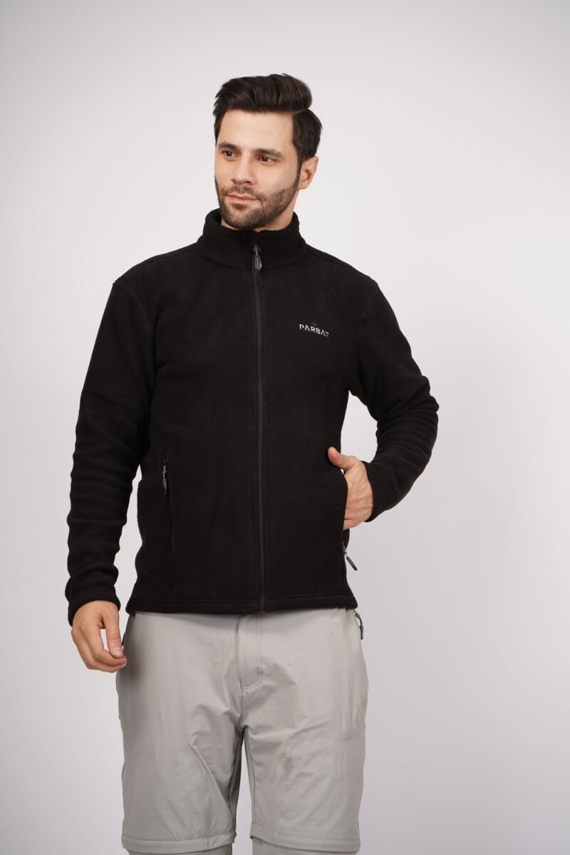 Parbat Full Zip Winter Warm Fleece Jacket - Image 3