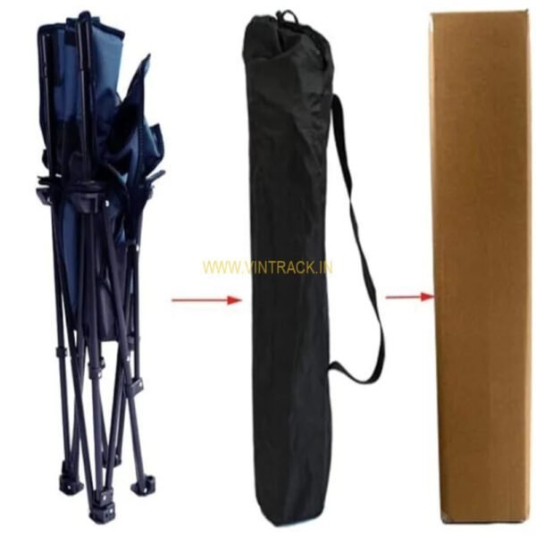Outdoor Foldable Camping Chair | Portable Lightweight Travel Chair for Hiking, Picnic, Fishing & Camping - Image 7