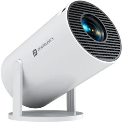 Compact LED Projector – Portable Home Theater, 1080P Supported, High Brightness, HDMI/USB, Ideal for Movies & Gaming