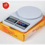 Digital Kitchen Food Weighing Scale For Healthy Living, Home Baking, Cooking, Fitness & Balanced Diet. | 1 Year Warranty | 10Kg x 1gms with 2 Batteries Included, SF400/A121, Color May vary