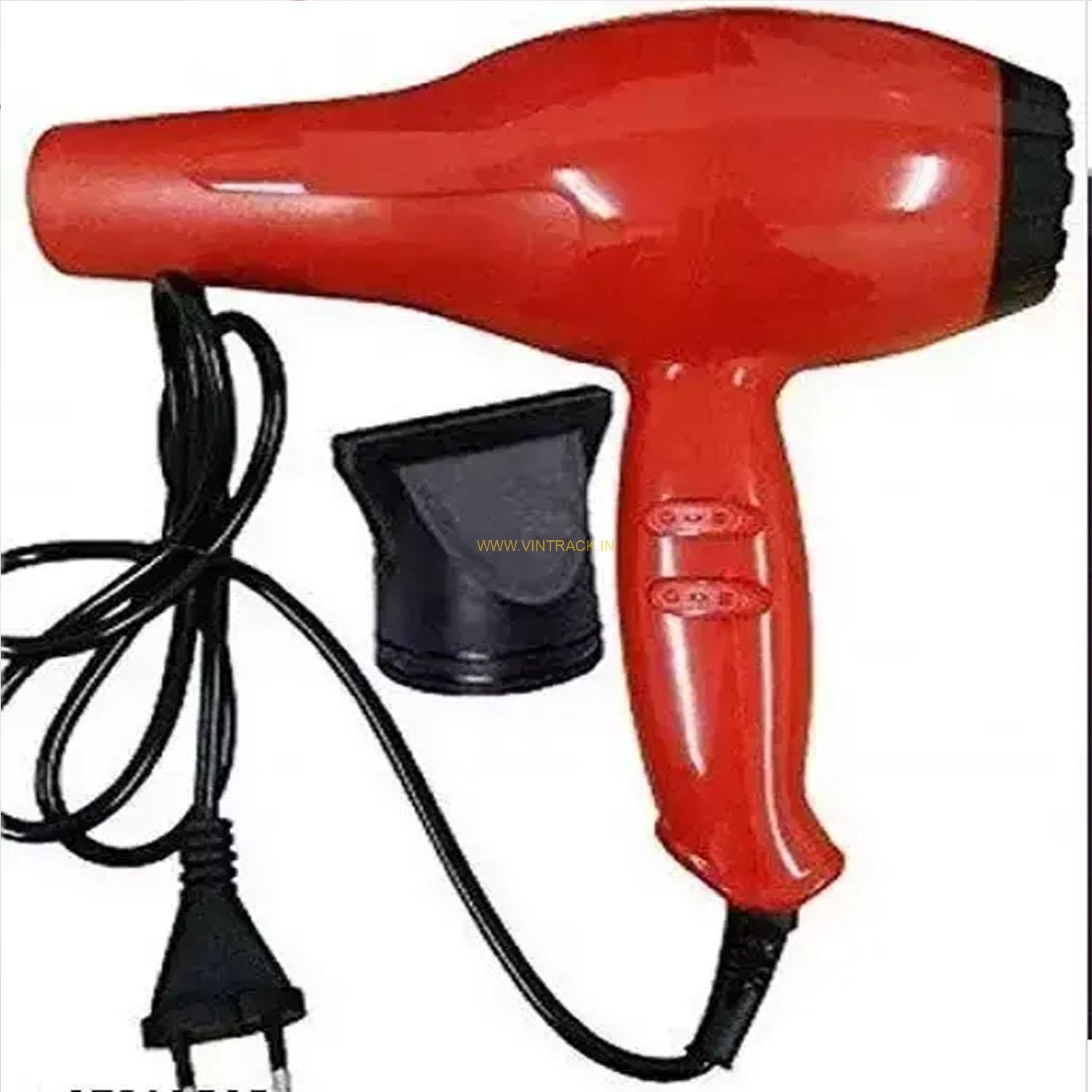 Nova NV-6130 Hair Dryer for Silky Shine Hair 1800 W Hot and Cold Foldable (Red) Color