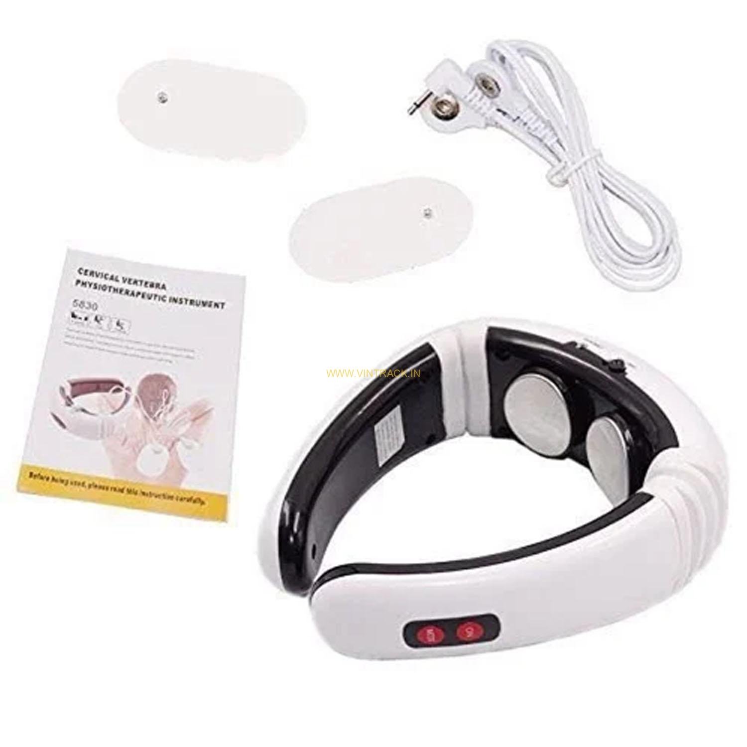 Electric Neck Massager with Pads – 3 Auto Massage Modes | Pain Relief & Muscle Relaxation Therapy Device - Image 4