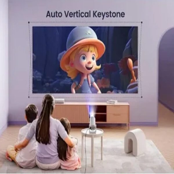 Compact LED Projector – Portable Home Theater, 1080P Supported, High Brightness, HDMI/USB, Ideal for Movies & Gaming - Image 3