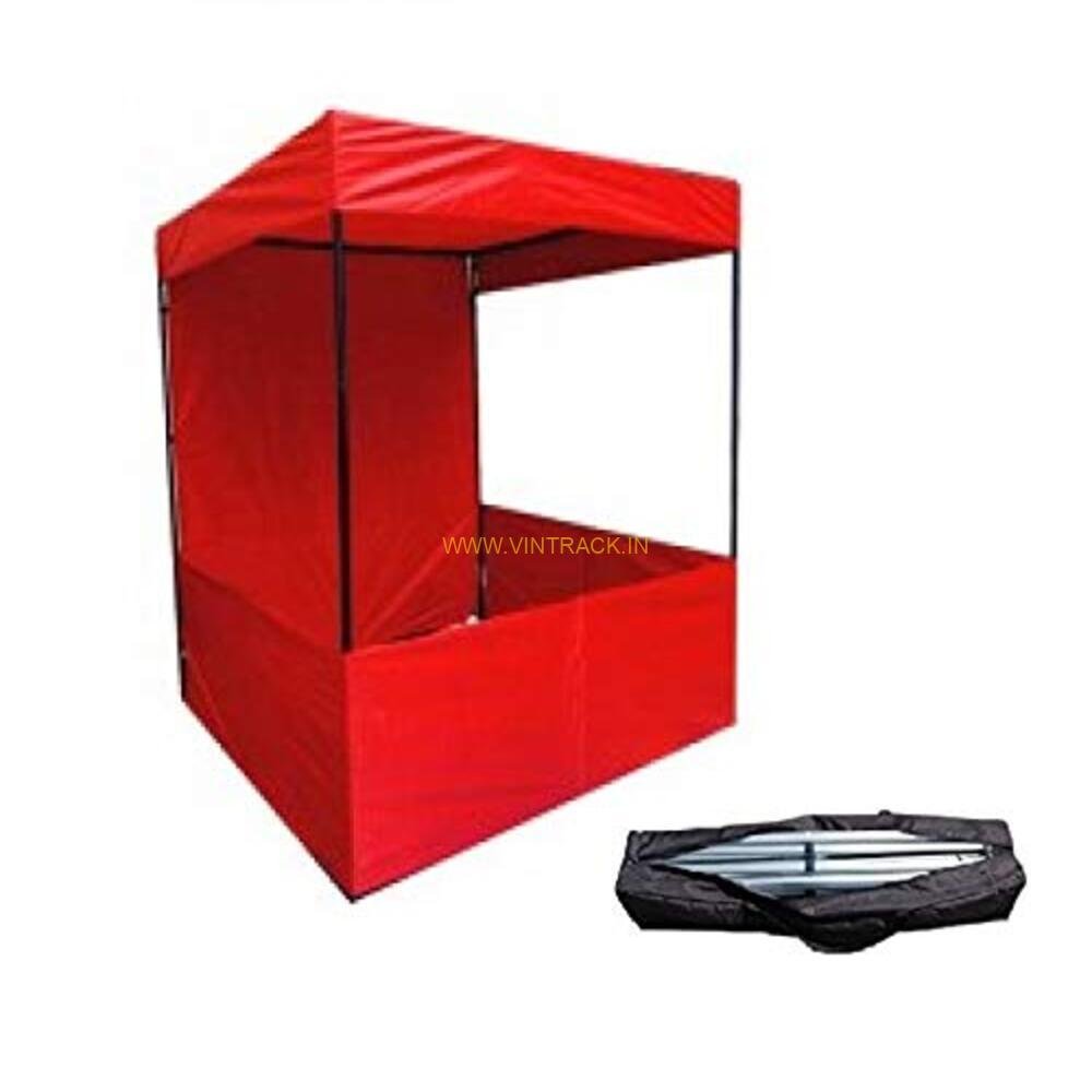 Deluxe 3-Side Open Foldable Promotional Canopy Tent for Advertisement Stall – Custom Sizes Available