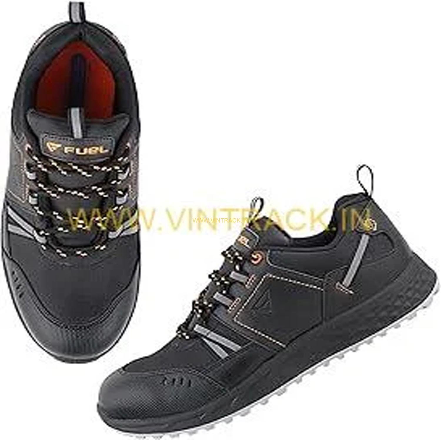 Men’s Safety Shoes – Industrial Work Shoes with Synthetic Upper & PVC Double Density Sole | Coated Polyester Fabric for Heavy-Duty Protection - Image 3