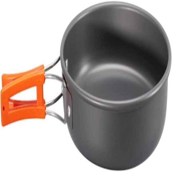 Camping Cooking Utensils Set with Tea Kettle | Portable Cookware for 2–3 Person Outdoor Cooking & Hiking - Image 2