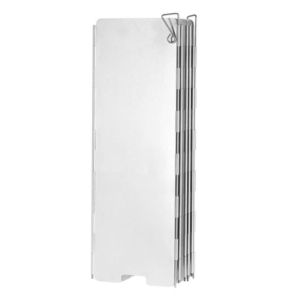 Camping Stove Windshield | Portable Foldable Wind Screen for Outdoor Cooking & Backpacking - Image 7