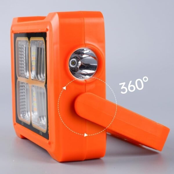 Outdoor USB Rechargeable Camping Lamp and Torch | Portable LED Lantern for Hiking, Emergency, Trekking & Travel - Image 5