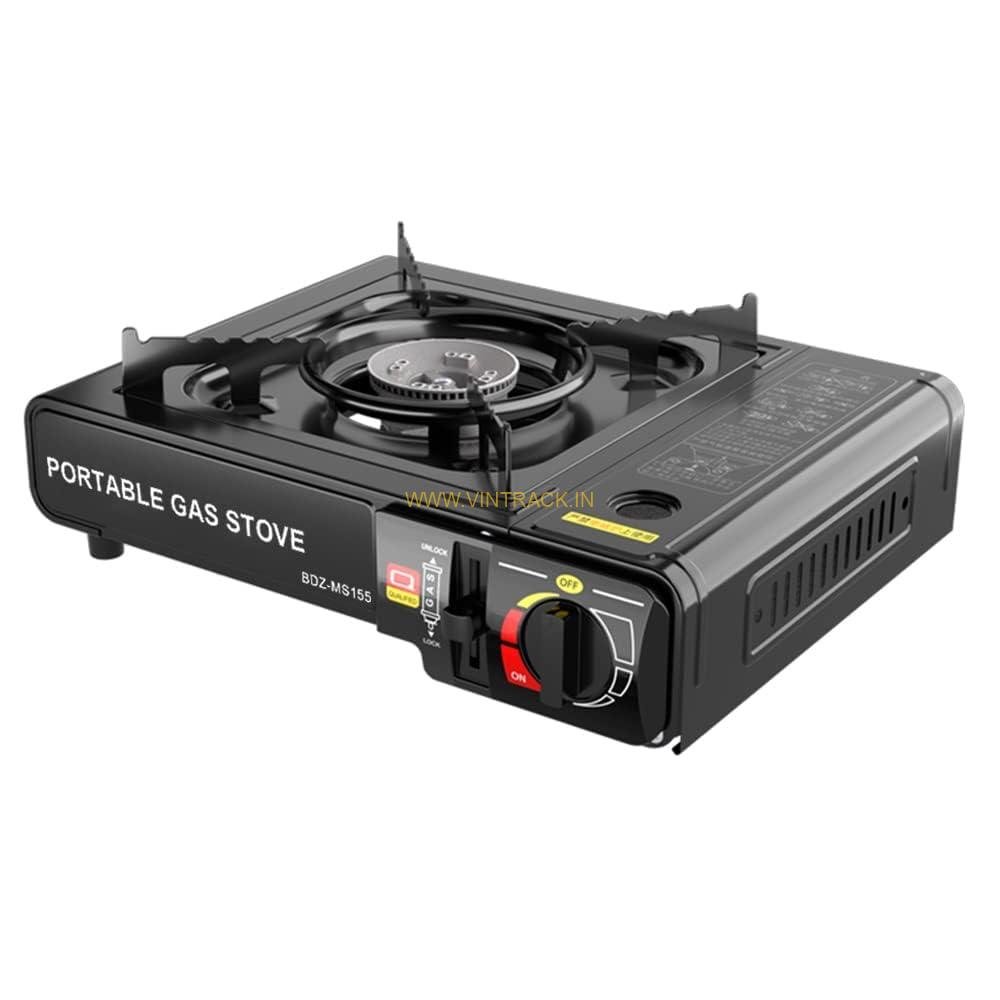 Camping Portable Gas Stove (Butane + LPG) – Dual Fuel Outdoor Cooking Burner for Hiking, Trekking, Picnic & Travel
