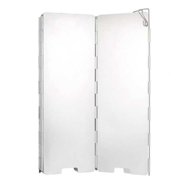 Camping Stove Windshield | Portable Foldable Wind Screen for Outdoor Cooking & Backpacking - Image 4
