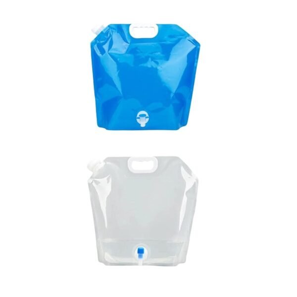 Foldable Portable Water Dispenser with Tap 5 Ltr – Compact Outdoor Drinking Water Container for Camping, Hiking, Picnic & Travel - Image 2