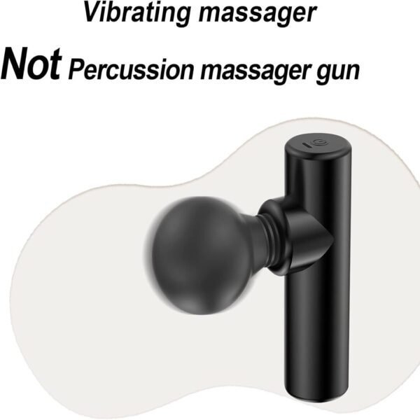 Mini Facial Deep Muscle Massager Gun – Portable Galvanic Facial Machine for Skin Rejuvenation & Relaxation - Image 3