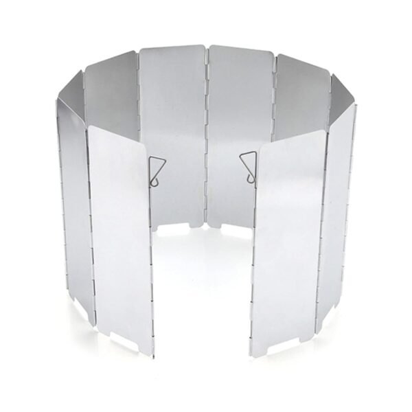 Camping Stove Windshield | Portable Foldable Wind Screen for Outdoor Cooking & Backpacking