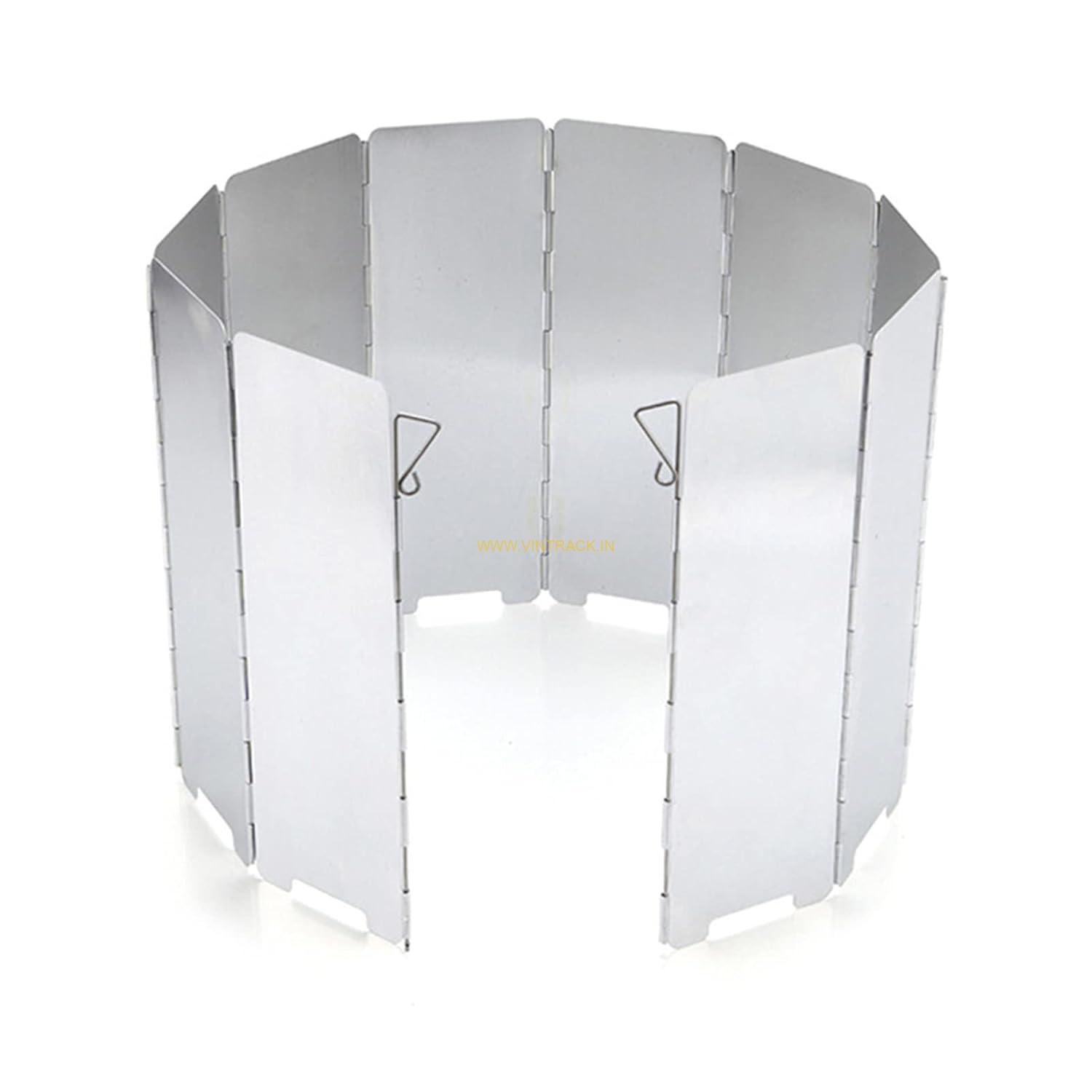 Camping Stove Windshield | Portable Foldable Wind Screen for Outdoor Cooking & Backpacking