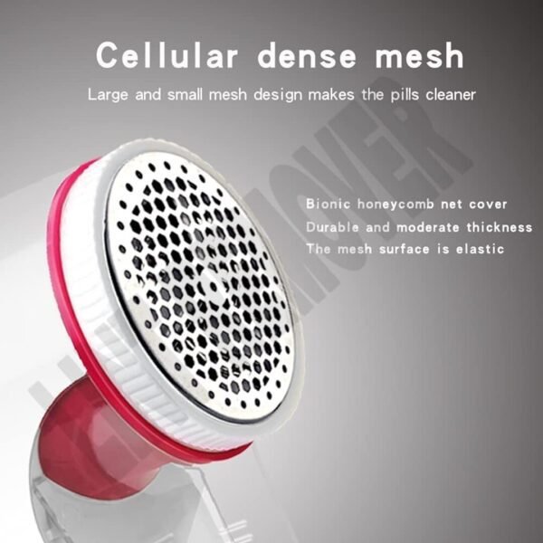 Portable Lint Remover – Fabric Shaver for Clothes, Upholstery & Carpet – Efficient Hair & Fuzz Removal - Image 3