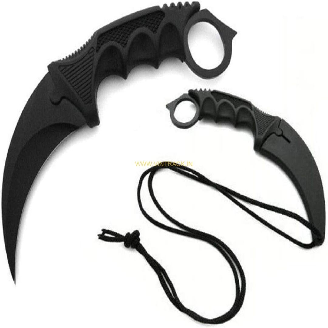 Knife with Cover – Sharp, Durable Blade with Protective Sheath for Safe Storage and Easy Carrying