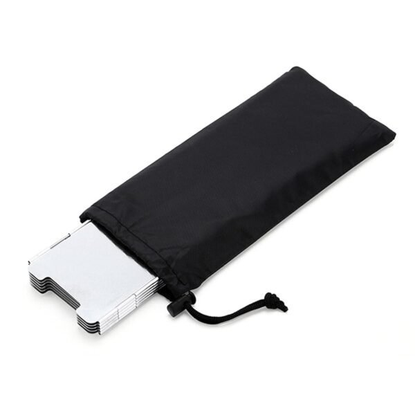 Camping Stove Windshield | Portable Foldable Wind Screen for Outdoor Cooking & Backpacking - Image 5