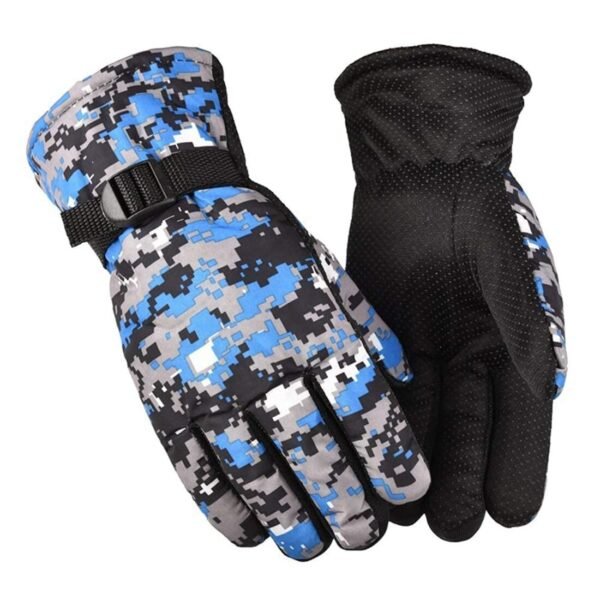 Men and Women Woolen Warm Army Printed Gloves | Winter Hand Gloves for Outdoor, Trekking, Hiking & Casual Wear - Image 5