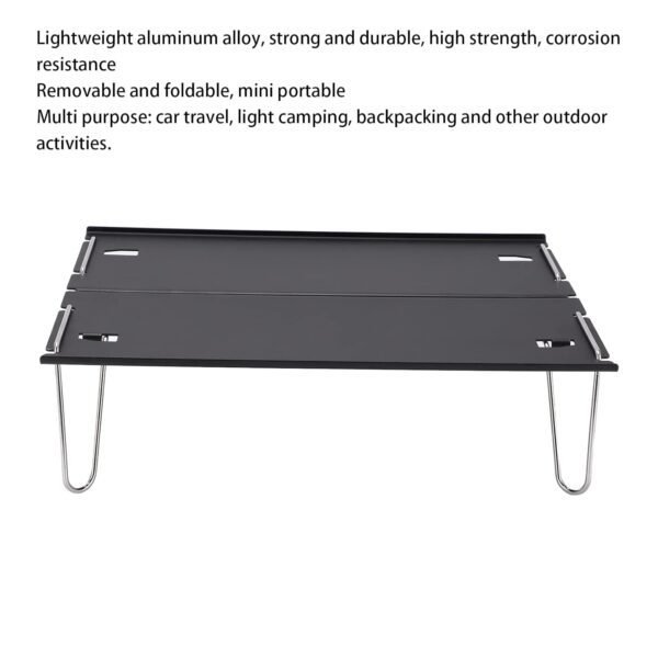 Outdoor Folding Table – Portable, Lightweight, Durable Camping & Picnic Table for Travel, Garden, Hiking & Outdoor Adventures - Image 4
