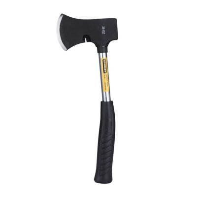 STANLEY 54-105 Camp Axe – Steel Shaft with Anti-Rust Properties for Carpentry, Camping, Hiking & Light-Duty Wood Cutting