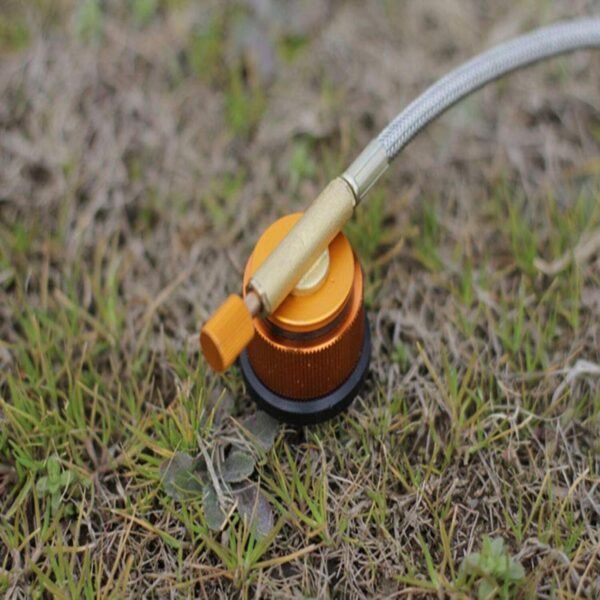 Outdoor Camping Hiking Stove Burner Adaptor | Split Type Furnace Converter Connector for Portable Gas Stoves - Image 2