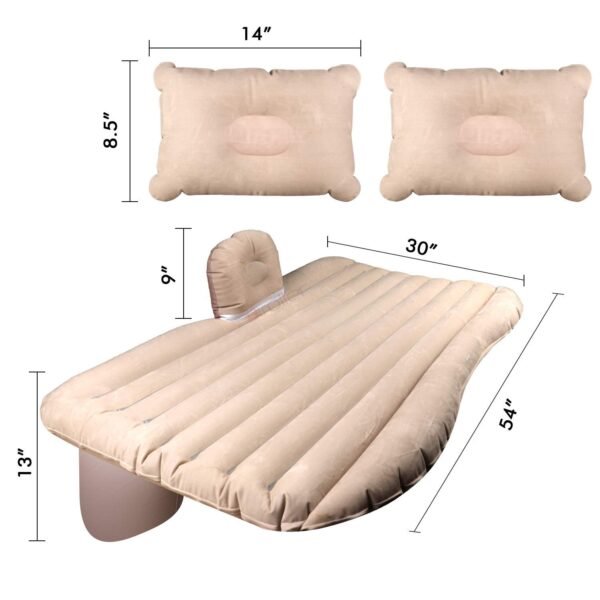 Car Air Bed Mattress | Inflatable Car Sleeping Bed for Travel, Camping, Road Trips & Outdoor Adventures - Image 7