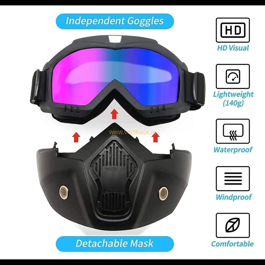 Anti-Scratch Windproof Helmet Mask for Protection – Breathable, Durable & Comfortable - Image 2