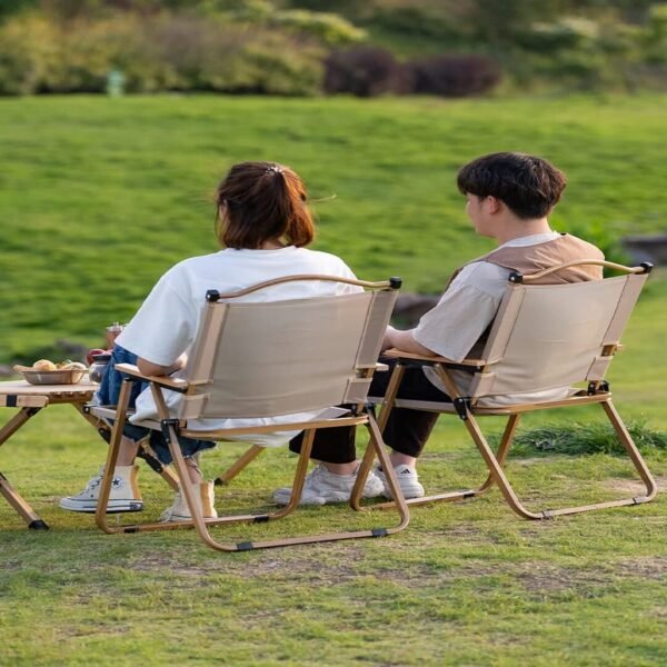 Foldable Chair/Stool 2-in-1 – Portable Folding Chair and Stool Combo for Camping, Hiking, Fishing, Picnic & Outdoor Use - Image 6