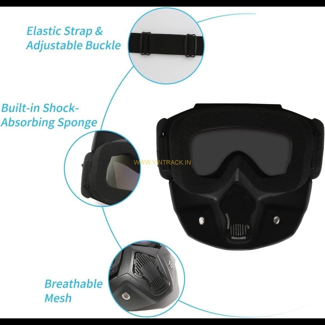 Anti-Scratch Windproof Helmet Mask for Protection – Breathable, Durable & Comfortable - Image 4