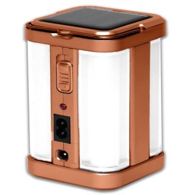 Rocklight 4 Tube 360° Extra Bright Emergency Light | 6-Hour Rechargeable Lantern for Home, Camping, Outdoor & Power Cuts