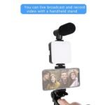 Generic On-Camera Lights  Video Making kit vlogging  camera with mic Tripod Kit,  For Photography - Image 4