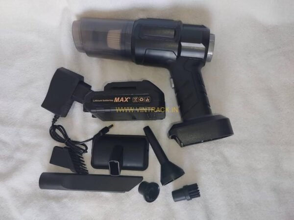 Cordless Rechargeable Vacuum Cleaner,  Lightweight, with Attachments - Image 2
