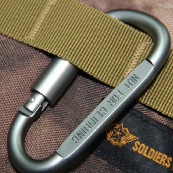Camping Equipment Aluminum Carabiner – Hunting Survival Kit, Lock, Mountain Travel Accessories for Outdoor Adventures - Image 7