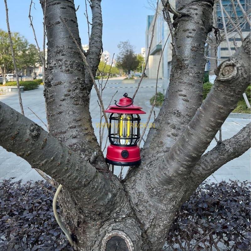 Table Lamp Lantern with USB Recharge | Portable LED Lamp for Home, Camping, Outdoor & Emergency Use - Image 6