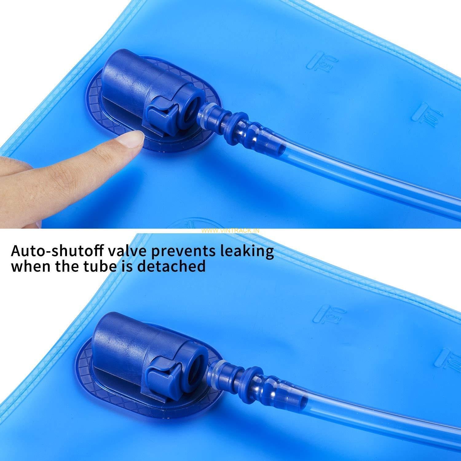 Polyester Hydration Bladder Bag Without Water Bottle | Lightweight Backpack Hydration System for Camping, Hiking & Outdoor Activities - Image 4