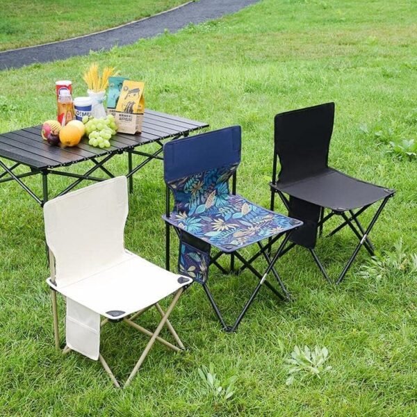 Portable Folding Picnic Camping Table with Chairs – Lightweight, Compact Outdoor Table & Chair Set for Hiking, Travel & Garden - Image 3